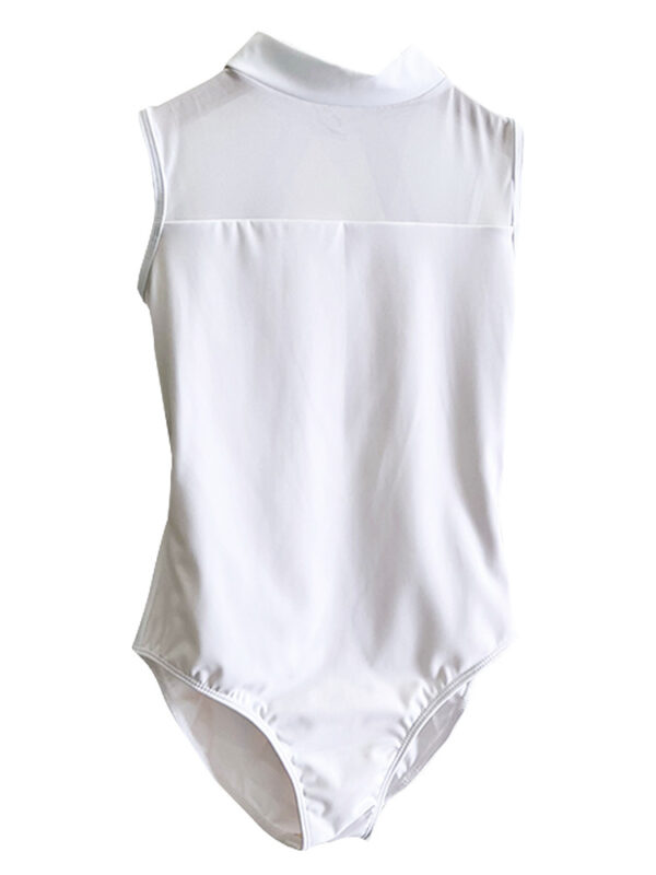 Elegant Mesh Lined Leotard - Image 5