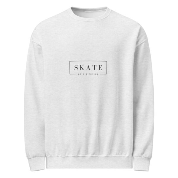 SKATE OR DIE TRYING Minimalist Light Crew Neck Sweatshirt - Image 2