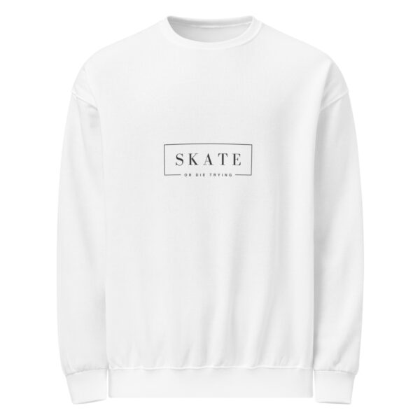 SKATE OR DIE TRYING Minimalist Light Crew Neck Sweatshirt