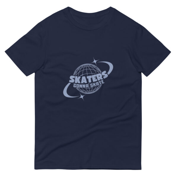 SKATERS GONNA SKATE Planet Short-Sleeve T-Shirt - Image 3