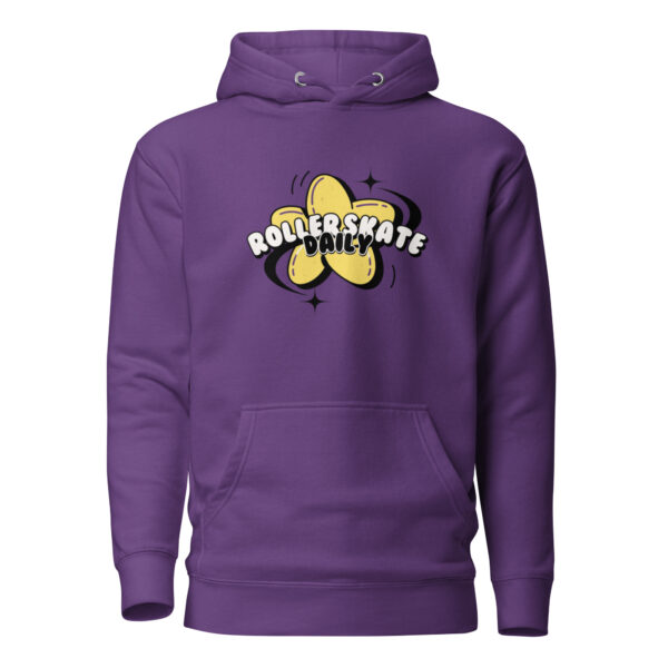 ROLLER SKATE DAILY Unisex Hoodie - Image 25