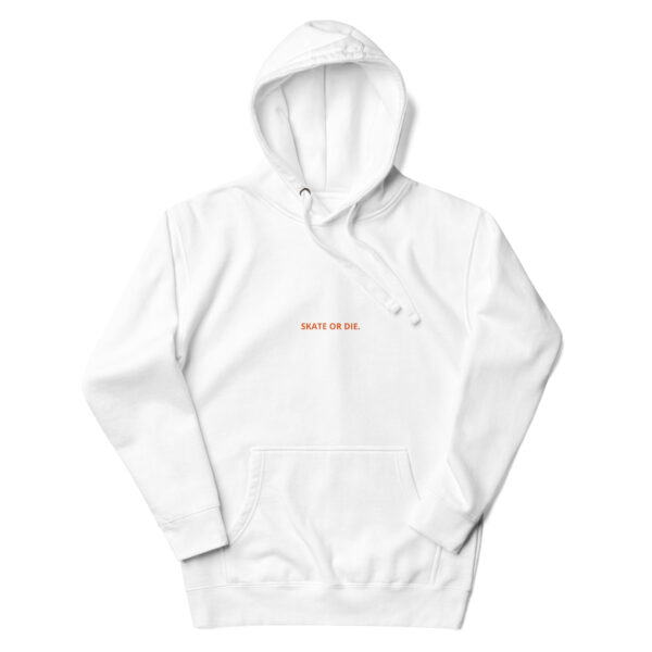 SKATE OR DIE Unisex Hoodie - Image 2